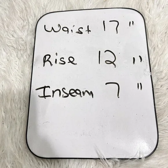 J. JILL Boho Floral Shorts Elastic Drawstring Waist Orange Multicolor Size L - Picture 9 of 9